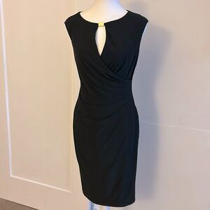 NWT Black Ralph Lauren faux wrap dress size 4
